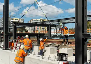 Work to convert the T3 Bankstown Line 