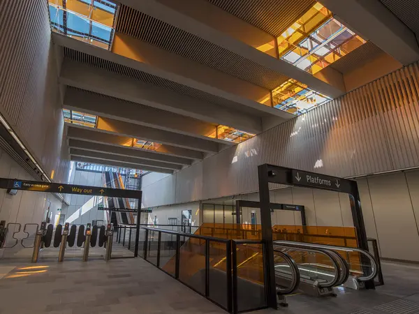 Norwest Station ceiling design