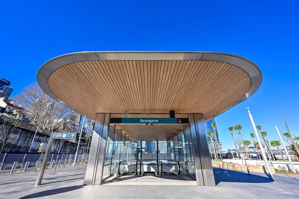 Barangaroo Station outside