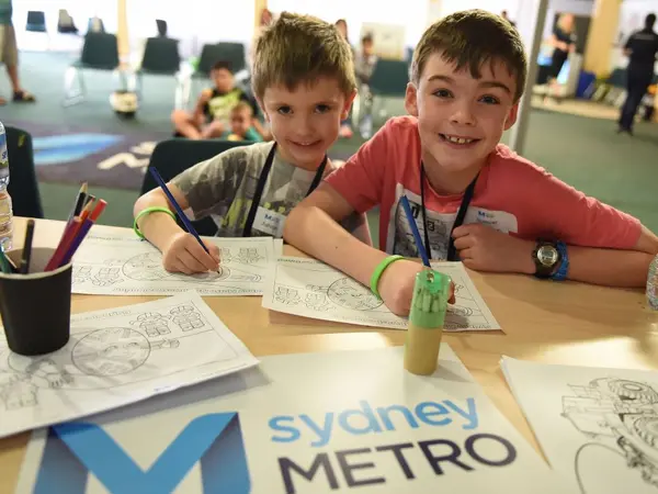 Sydney Metro colouring 