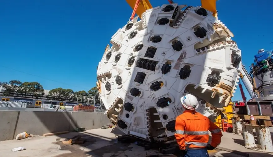 Sydney Metro TBM Nancy cutterhead