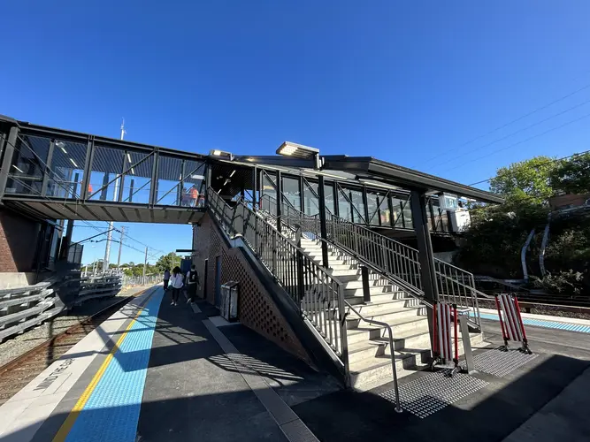 Sydney Metro Dulwich Hill station stairs