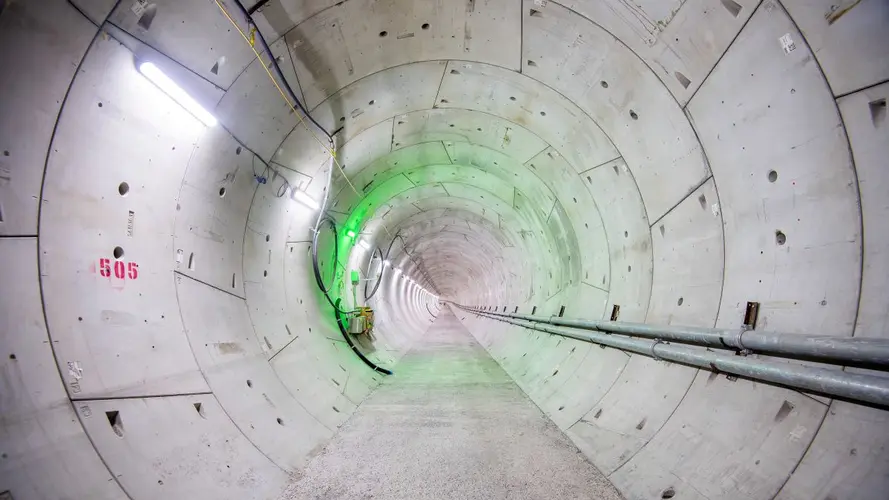 Image of tunnels at WSA