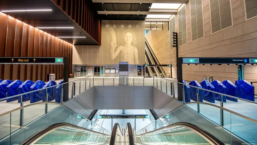 Artwork at Waterloo Station